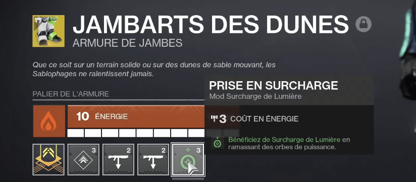 Surcharge de lumiere