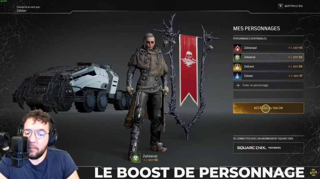 Creation du Personnage