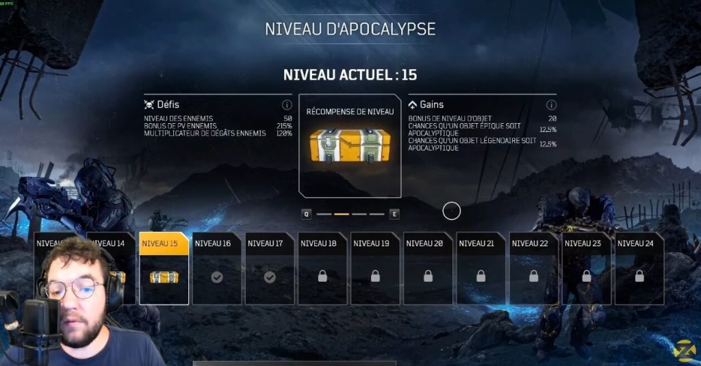 Niveau d'apocalypse