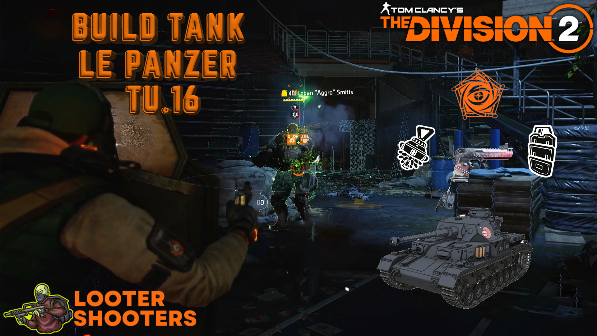 Build Tank Réparation Subie PVE - The Division 2
