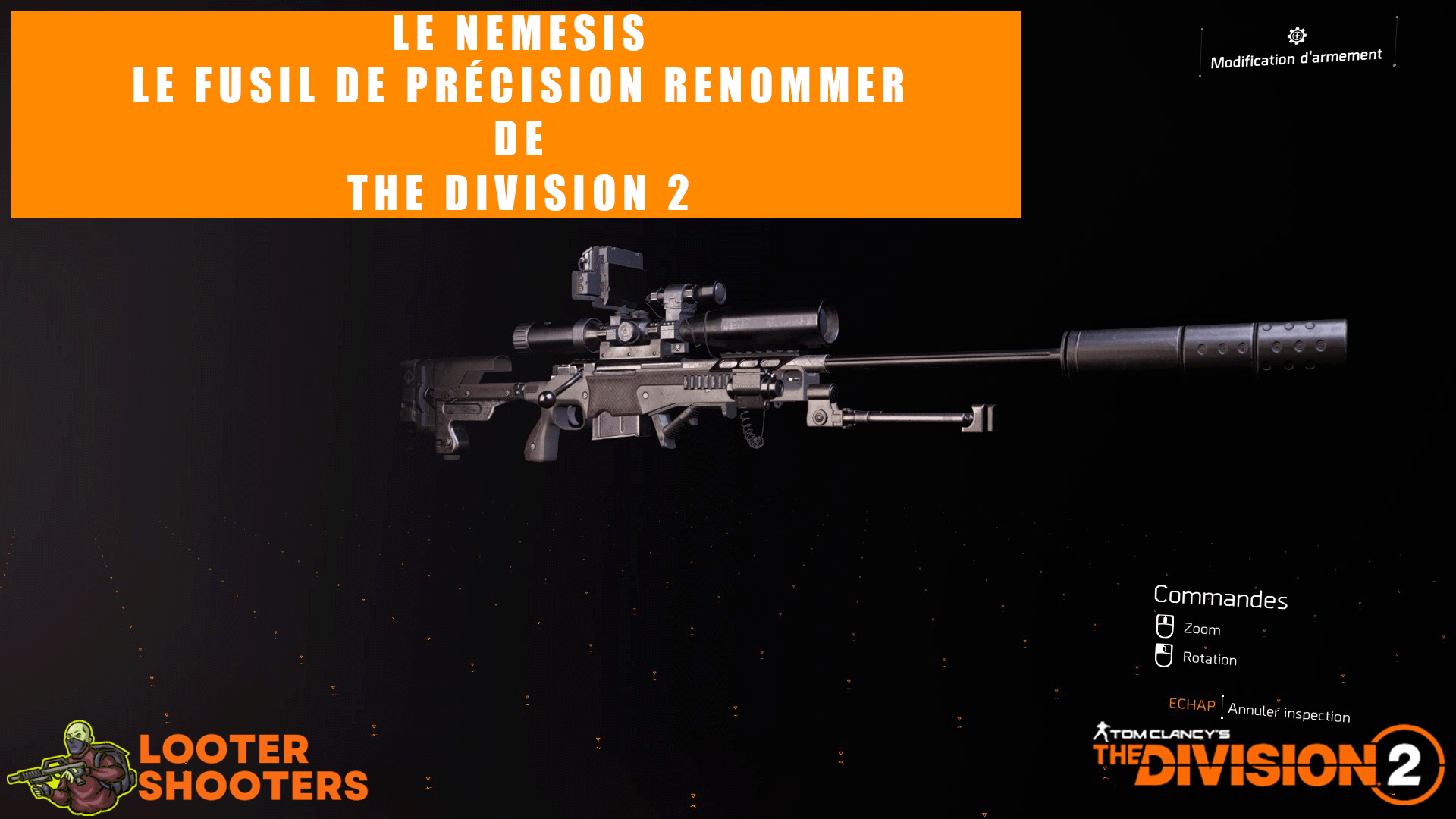 Le Némésis : Le seul et l&rsquo;unique fusil de précision éxotique