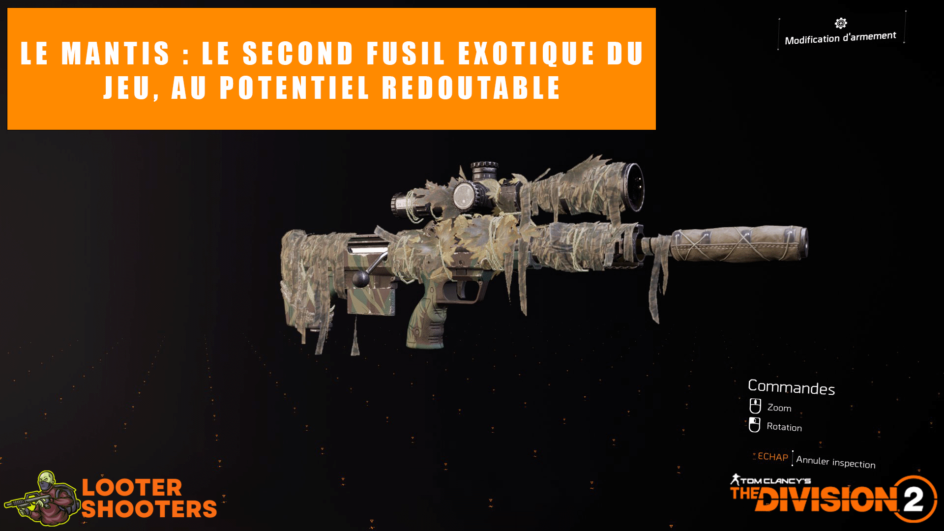 Le Mantis : le second fusil de précision