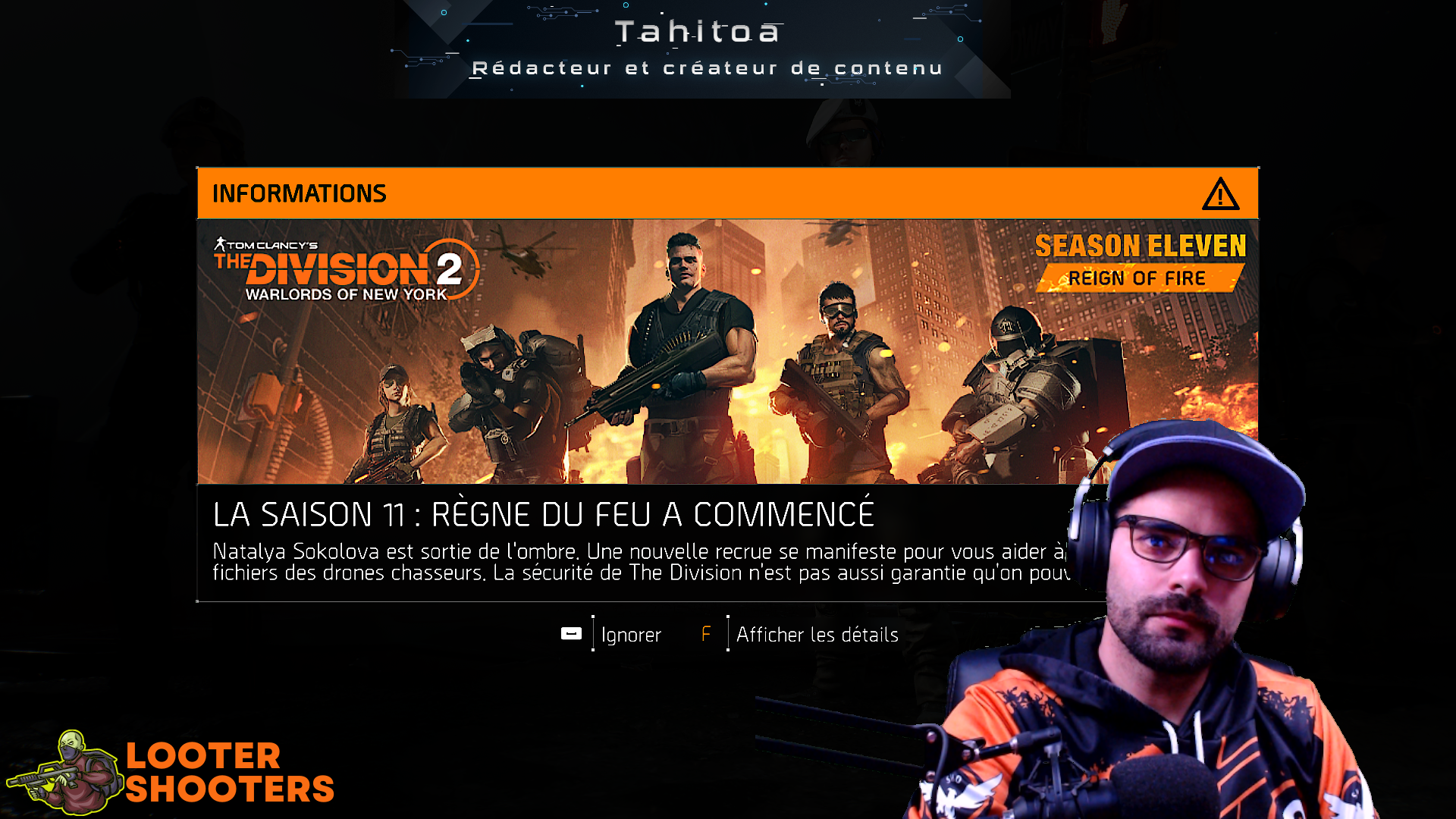 The Division 2 : Contenu de la saison 11