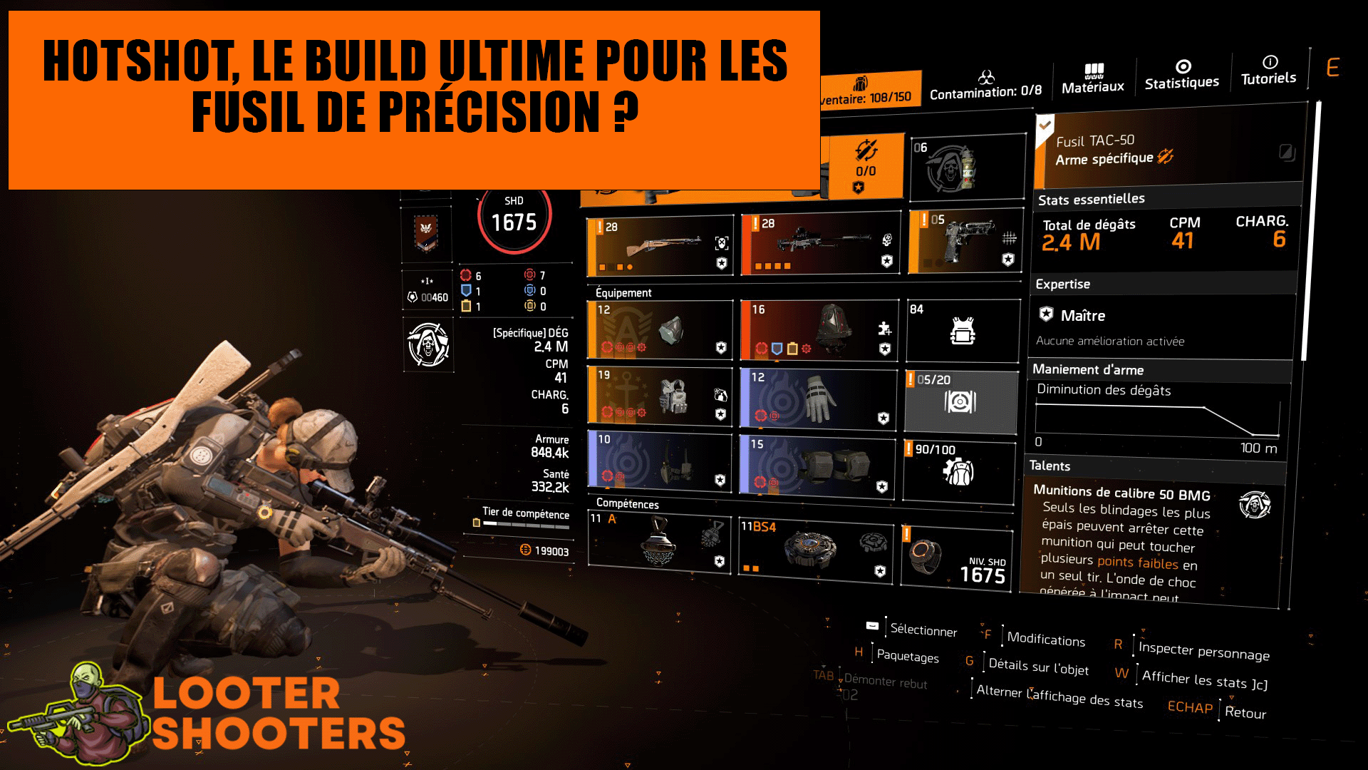 Build Hotshot PVE - The Division 2