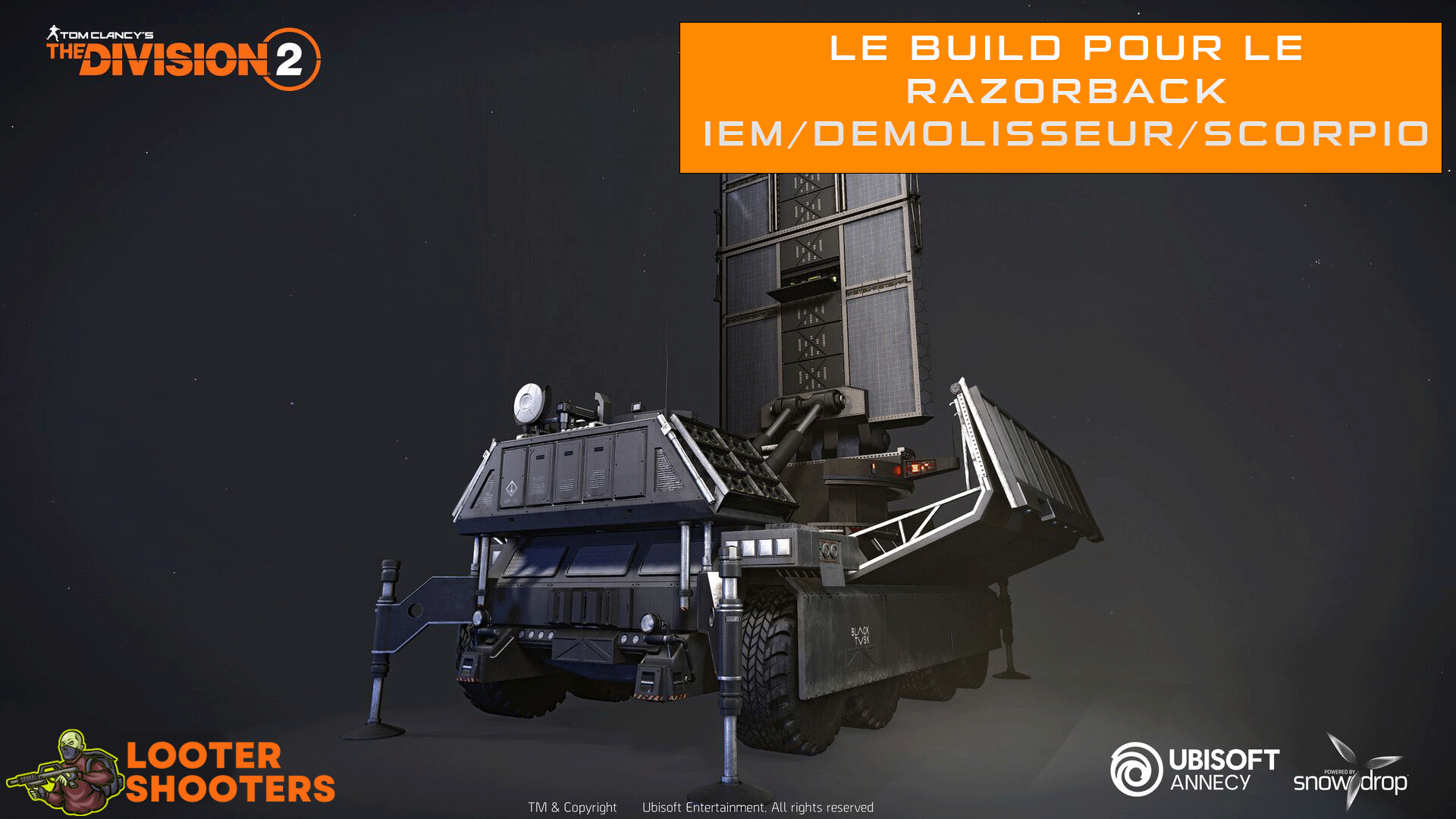 Build IEM Razorback PVE - The Division 2