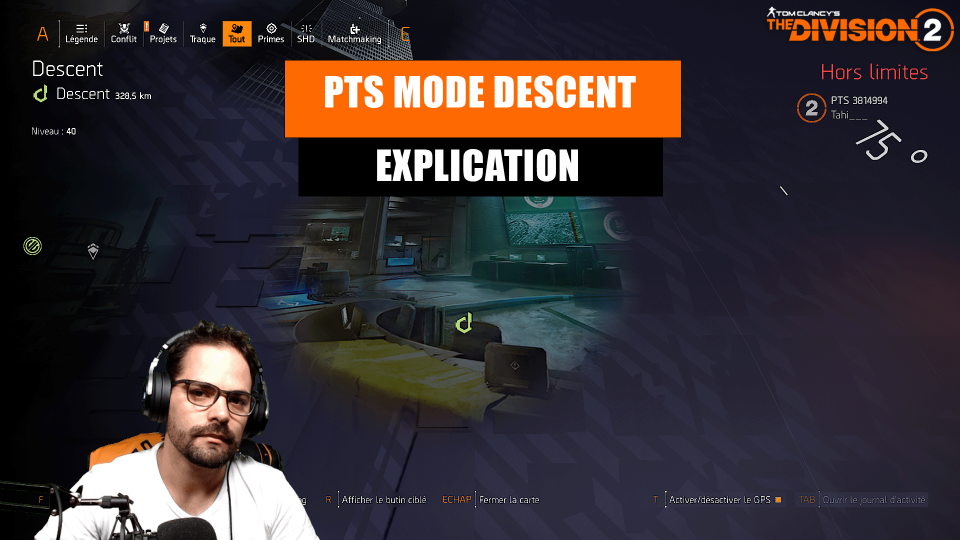 Le mode Descente de The Division 2