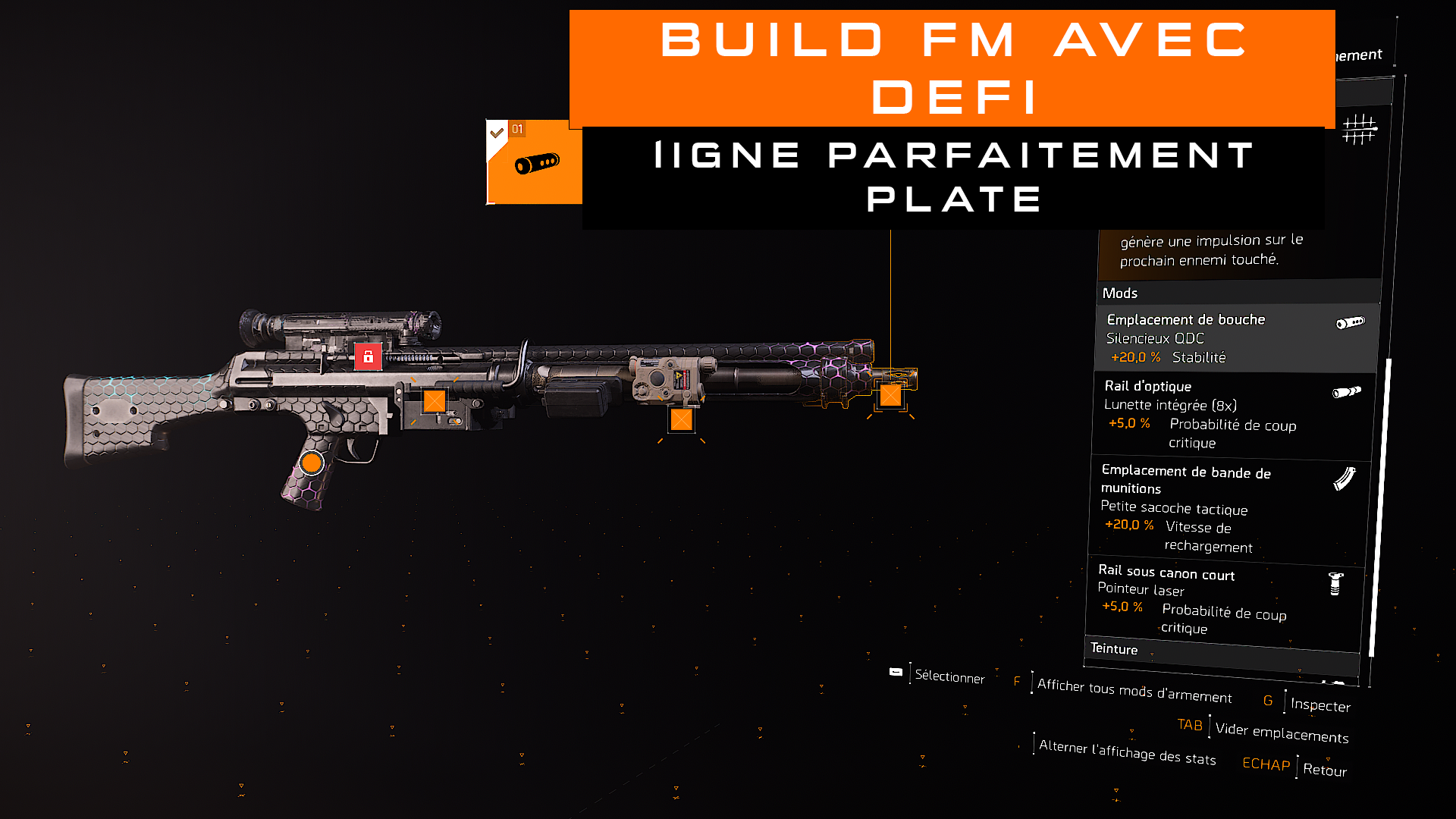Build FM Défi PVE - The Division 2