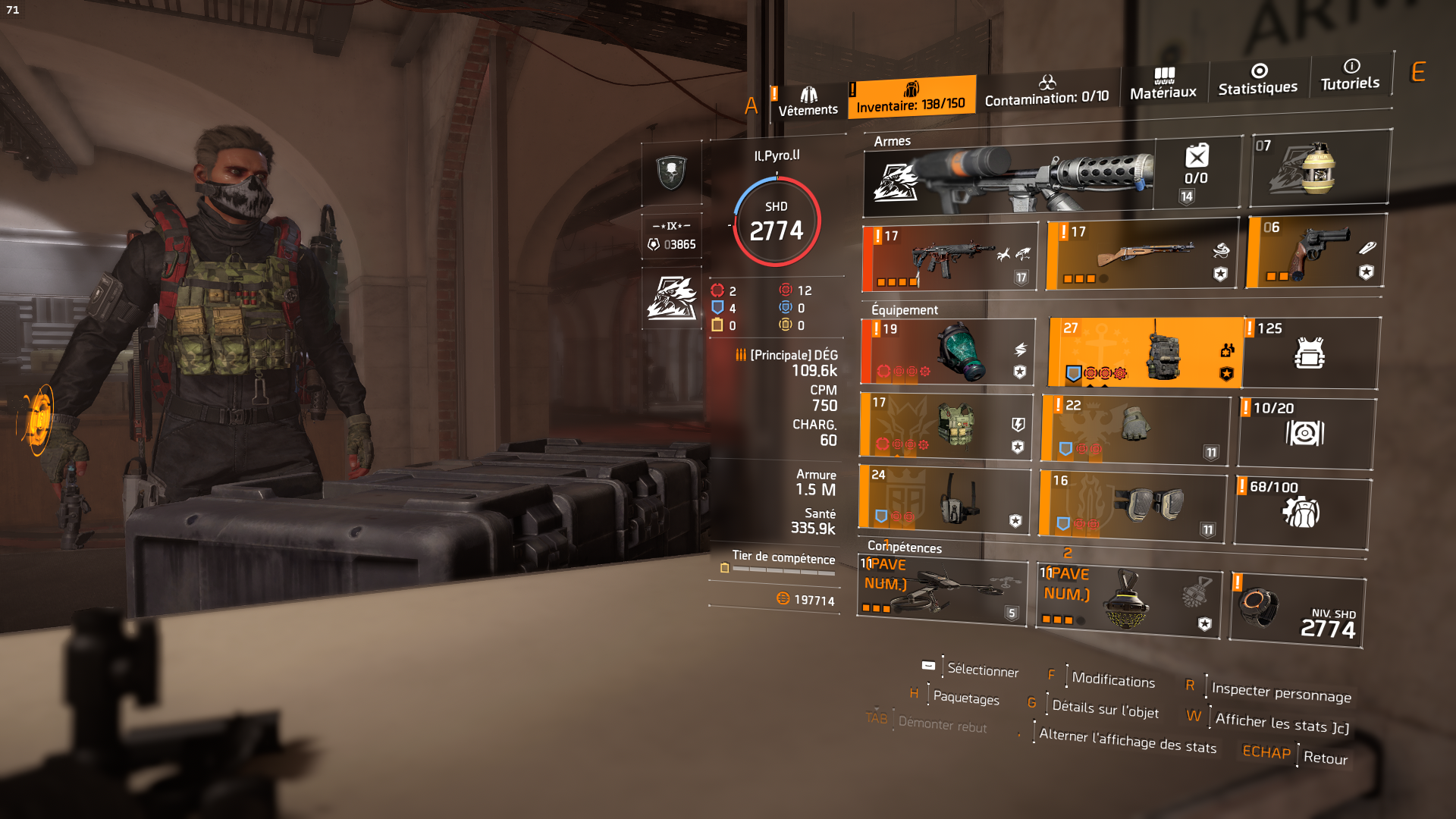 Build Classique AR PVP - The Division 2