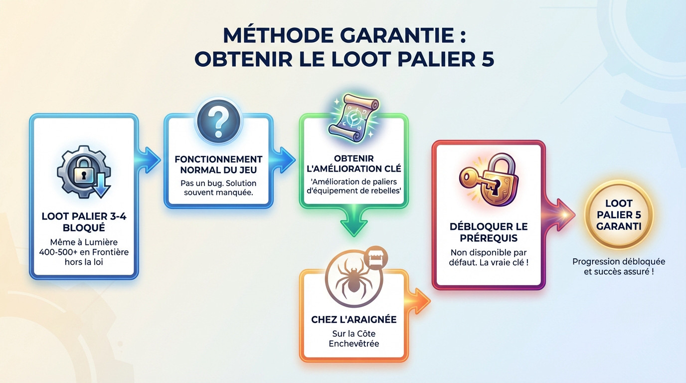 Méthode garantie pour obtenir le loot de palier 5 à la Frontière hors la loi Destiny 2