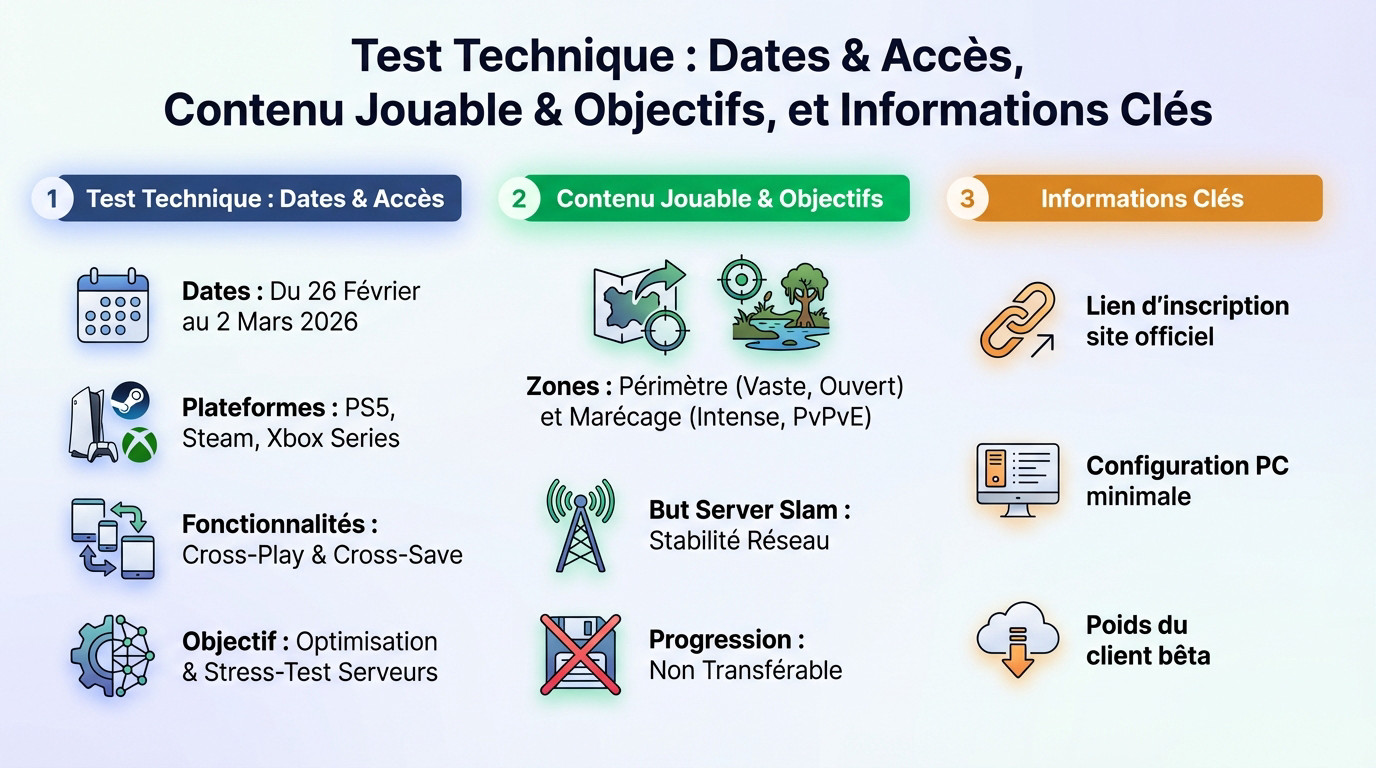 Récapitulatif des dates et contenus de la bêta Marathon