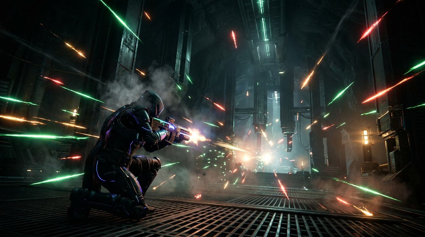 Test Luna Abyss : le FPS bullet hell de Quantic Dream