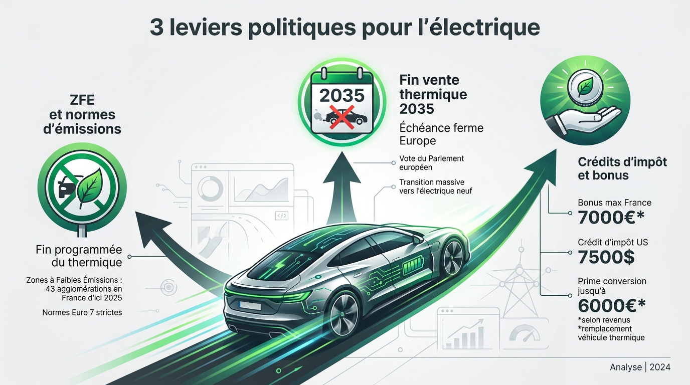 Borne de recharge électrique et aides gouvernementales